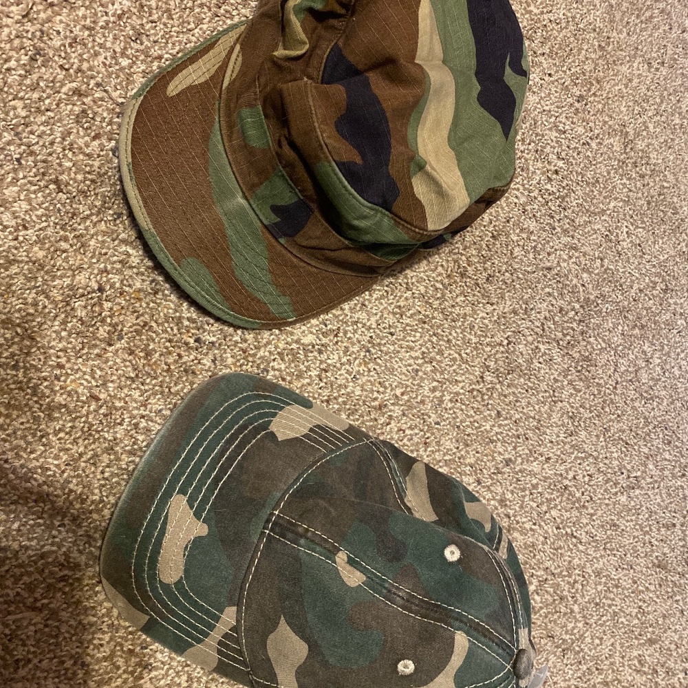 Camo hats